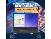 MANTENIMIENTO DE NOTEBOOK ASUS CE E510MA-BQ1083W