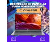 REEMPLAZO DE PANTALLA PARA NOTEBOOK ASUS CEL X509MA-BR483