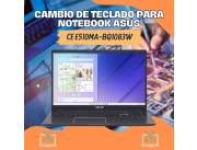 CAMBIO DE TECLADO PARA NOTEBOOK ASUS CE E510MA-BQ1083W