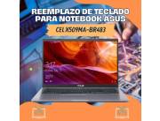 REEMPLAZO DE TECLADO PARA NOTEBOOK ASUS CEL X509MA-BR483