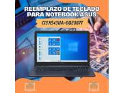 REEMPLAZO DE TECLADO PARA NOTEBOOK ASUS CI3 X543UA-GQ2087T
