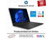 Notebook HP 250 G9 Intel Core i5. Adquirila en cuotas!