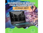REPARACIÓN DE BISAGRA PARA NOTEBOOK ASUS CI5 FX506HC-HN017T