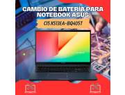 CAMBIO DE BATERÍA PARA NOTEBOOK ASUS CI5 X513EA-BQ405T