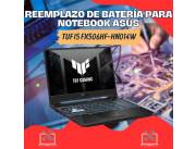 REEMPLAZO DE BATERÍA PARA NOTEBOOK ASUS TUF I5 FX506HF-HN014W
