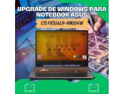 UPGRADE DE WINDOWS PARA NOTEBOOK ASUS CI5 FX506LH-HN004W