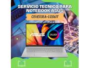 SERVICIO TECNICO PARA NOTEBOOK ASUS CI5 K513EA-L12061T