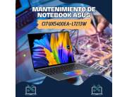 MANTENIMIENTO DE NOTEBOOK ASUS CI7 UX5400EA-L7213W