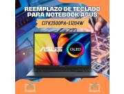 REEMPLAZO DE TECLADO PARA NOTEBOOK ASUS CI7 K3500PA-L1204W