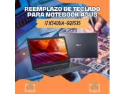 REEMPLAZO DE TECLADO PARA NOTEBOOK ASUS I7 X540UA-GQ1535