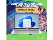 SERVICIO TECNICO PARA NOTEBOOK ASUS CI7 X515EA-BQ1002T