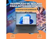 REEMPLAZO DE TECLADO PARA NOTEBOOK LENOVO I7 IDEAPAD FLEX5 82R80002US