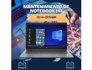 MANTENIMIENTO DE NOTEBOOK HP CEL 14-CB174WM