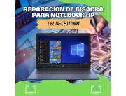 REPARACIÓN DE BISAGRA PARA NOTEBOOK HP CEL 14-CB171WM
