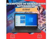 REEMPLAZO DE BATERÍA PARA NOTEBOOK HP CE 250 G7