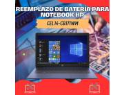 REEMPLAZO DE BATERÍA PARA NOTEBOOK HP CEL 14-CB171WM
