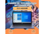 CAMBIO DE TECLADO PARA NOTEBOOK HP CEL 11-AK0010NR