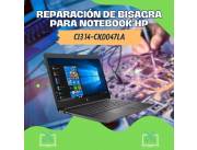 REPARACIÓN DE BISAGRA PARA NOTEBOOK HP CI3 14-CK0047LA