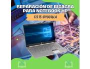 REPARACIÓN DE BISAGRA PARA NOTEBOOK HP CI3 15-DY0016LA