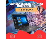 CAMBIO DE BATERÍA PARA NOTEBOOK HP CI3 14-CK0047LA