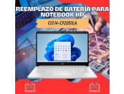REEMPLAZO DE BATERÍA PARA NOTEBOOK HP CI3 14-CF2051LA