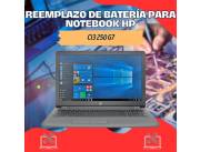 REEMPLAZO DE BATERÍA PARA NOTEBOOK HP CI3 250 G7