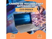 CAMBIO DE TECLADO PARA NOTEBOOK HP CI3 15-DY0016LA