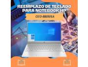 REEMPLAZO DE TECLADO PARA NOTEBOOK HP CI3 13-BB0501LA