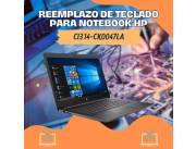 REEMPLAZO DE TECLADO PARA NOTEBOOK HP CI3 14-CK0047LA
