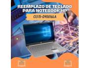 REEMPLAZO DE TECLADO PARA NOTEBOOK HP CI3 15-DY0016LA