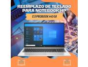 REEMPLAZO DE TECLADO PARA NOTEBOOK HP CI3 PROBOOK 440 G8