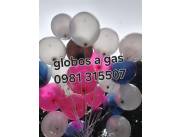 Globos a gas 👉🎈🎈