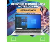 SERVICIO TECNICO PARA NOTEBOOK HP CI3 PROBOOK 440 G8