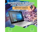 REPARACIÓN DE BISAGRA PARA NOTEBOOK HP ENVY CI5 15-AS002LA