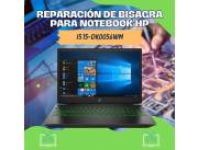 REPARACIÓN DE BISAGRA PARA NOTEBOOK HP I5 15-DK0056WM