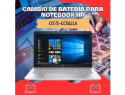 CAMBIO DE BATERÍA PARA NOTEBOOK HP CI5 15-CC502LA