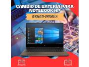CAMBIO DE BATERÍA PARA NOTEBOOK HP I5 X360 15-DR1002LA