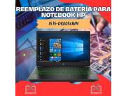 REEMPLAZO DE BATERÍA PARA NOTEBOOK HP I5 15-DK0056WM
