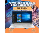 REEMPLAZO DE TECLADO PARA NOTEBOOK HP CI5 15-DY2054LA