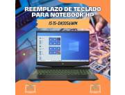 REEMPLAZO DE TECLADO PARA NOTEBOOK HP I5 15-DK1056WM