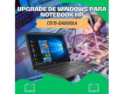 UPGRADE DE WINDOWS PARA NOTEBOOK HP CI5 15-DA0010LA