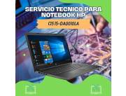 SERVICIO TECNICO PARA NOTEBOOK HP CI5 15-DA0010LA