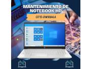 MANTENIMIENTO DE NOTEBOOK HP CI7 15-DW1084LA