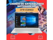 CAMBIO DE BATERÍA PARA NOTEBOOK HP CI7 15-CS3010LA