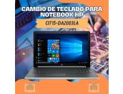 CAMBIO DE TECLADO PARA NOTEBOOK HP CI7 15-DA2003LA