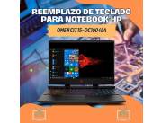 REEMPLAZO DE TECLADO PARA NOTEBOOK HP OMEN CI7 15-DC1004LA