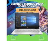 SERVICIO TECNICO PARA NOTEBOOK HP CI7 14-DH1008LA X360