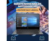 MANTENIMIENTO DE NOTEBOOK HP AMD RYZEN7 X360 13-AR0003LA