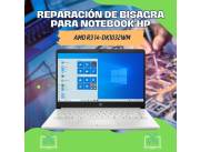 REPARACIÓN DE BISAGRA PARA NOTEBOOK HP AMD R3 14-DK1032WM