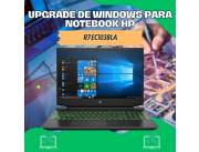 UPGRADE DE WINDOWS PARA NOTEBOOK HP R7 EC1038LA